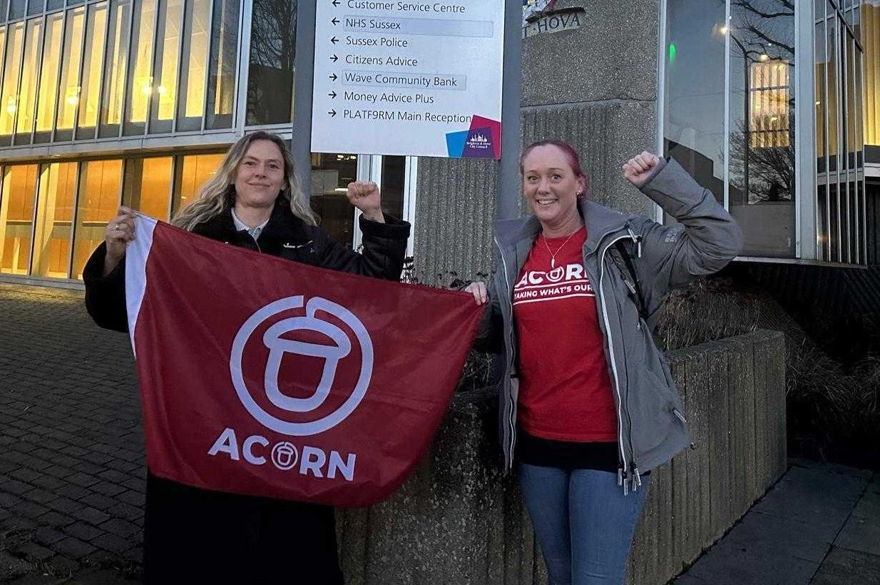 Strong Showing from ACORN Brighton!