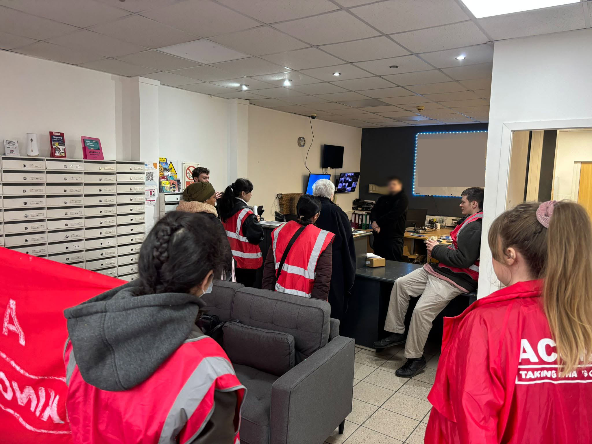 ACORN members in Bradford are on rent strike